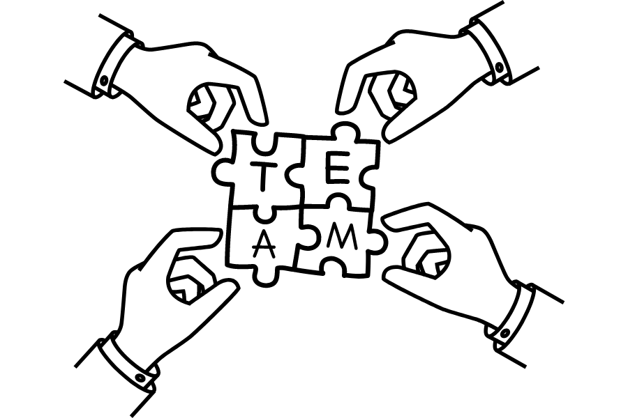Team work puzzle